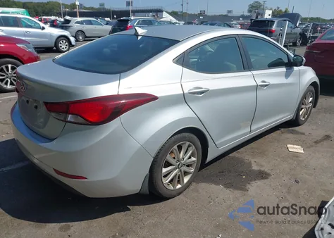 2014 Hyundai Elantra Se from USA, damaged, VIN KMHDH4AE1EU179608